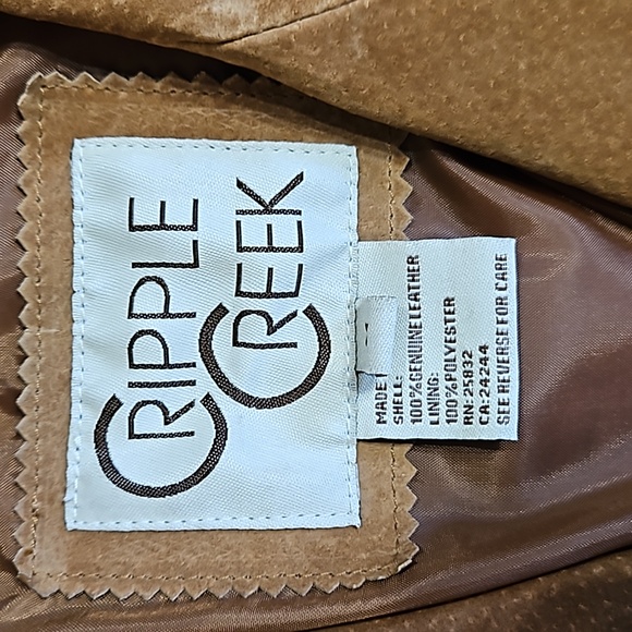 CRIPPLE CREEK SUEDE JACKET - Picture 3 of 5